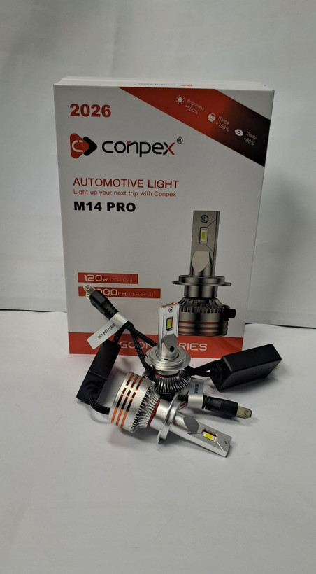 هدلایت m14pro conpex پایه H7وات65